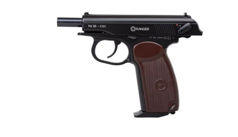 RANGER Wiatrówka pistolet RANGER PM BB KWC kal. 4,5 BBs Blow Back 15 strz. FULL METAL CO2 (AAKCMB440AZB)