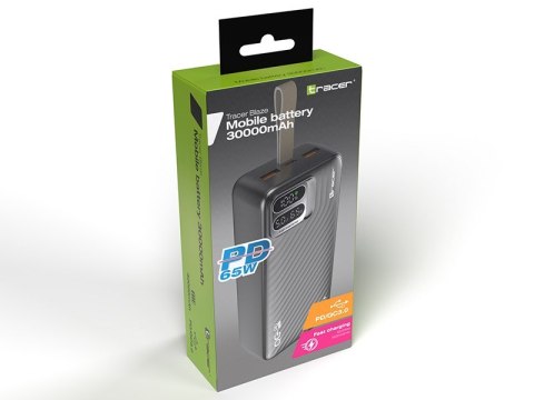 Tracer TRACER POWERBANK BLAZE 30000MAH 65W CZARNY