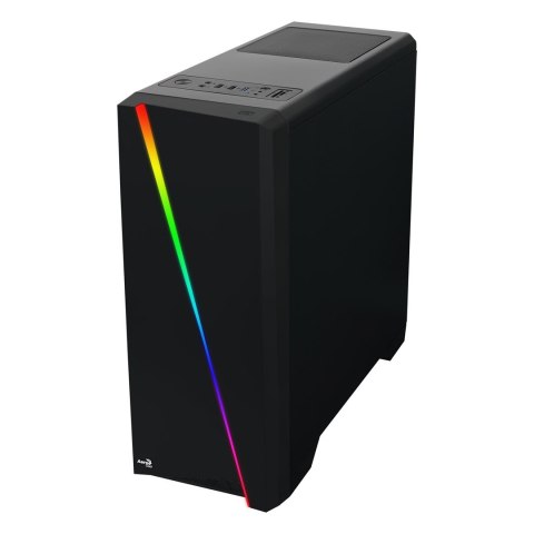 Aerocool Obudowa Aerocool PGS CYLON AEROPGSCYLON-BK (ATX, Micro ATX, Mini ITX; kolor czarny) (WYPRZEDAŻ)