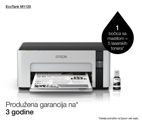 Epson Drukarka atramentowa Epson EcoTank M1120