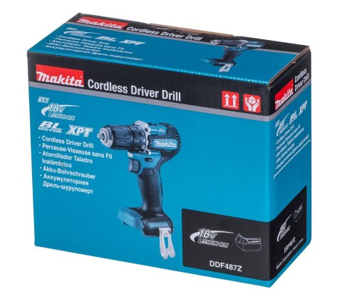 MAKITA Wiertarko-wkrętarka 18V DDF487Z MAKITA