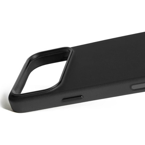 MUJJO Etui skórzane do iPhone 17 Pro Max Black Mujjo