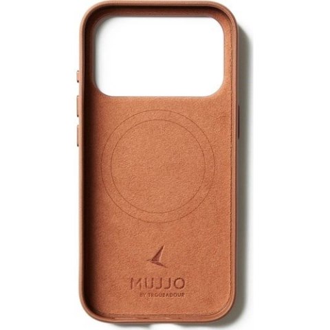 MUJJO Etui skórzane do iPhone 17 Pro Tan Mujjo