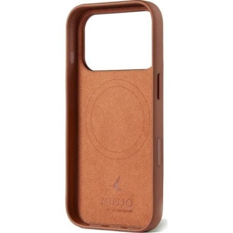 MUJJO Etui skórzane do iPhone 17 Pro Tan Mujjo