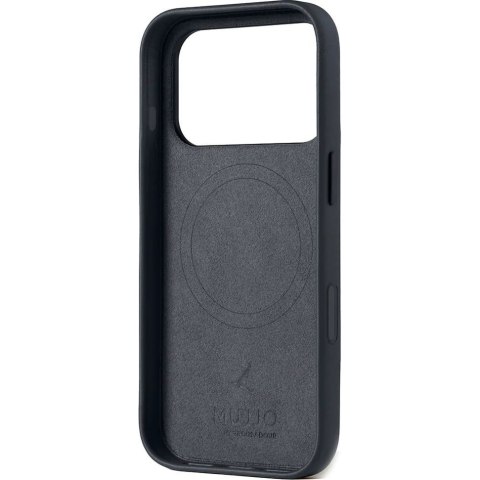 MUJJO Etui skórzane do iPhone 17 Pro basalt Mujjo