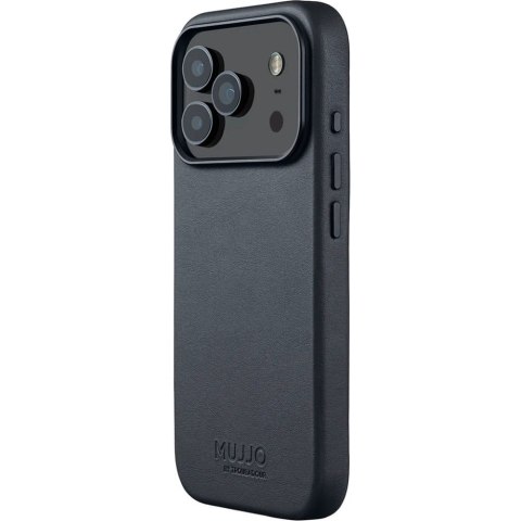 MUJJO Etui skórzane do iPhone 17 Pro basalt Mujjo
