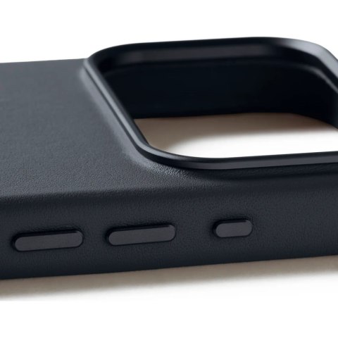 MUJJO Etui skórzane do iPhone 17 Pro basalt Mujjo