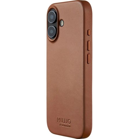 MUJJO Etui skórzane do iPhone 17 Tan Mujjo