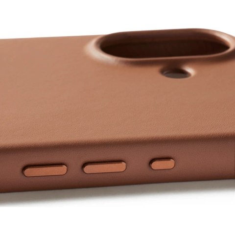 MUJJO Etui skórzane do iPhone 17 Tan Mujjo