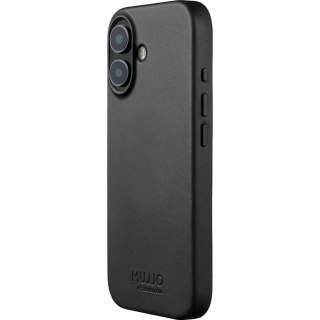 MUJJO Etui skórzane do iPhone 17 black Mujjo