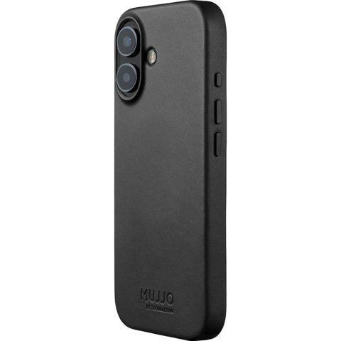 MUJJO Etui skórzane do iPhone 17 black Mujjo
