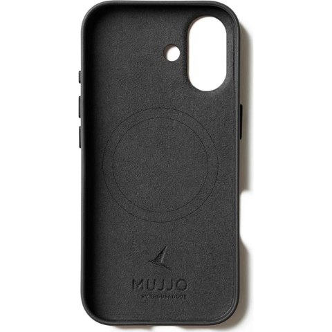 MUJJO Etui skórzane do iPhone 17 black Mujjo