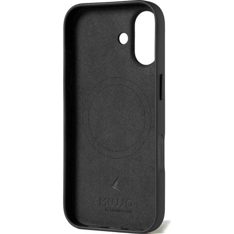 MUJJO Etui skórzane do iPhone 17 black Mujjo