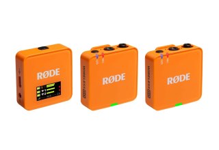 RODE RODE Wireless GO III (pomarańczowy) - System mikrofonów bezprzewodowych