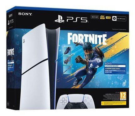 Sony PlayStation 5 Slim Digital + Fortnite Rozkwitający Chaos