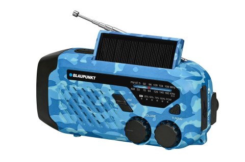 Blaupunkt Radio alarmowe BLAUPUNKT ER10BC, blue camo