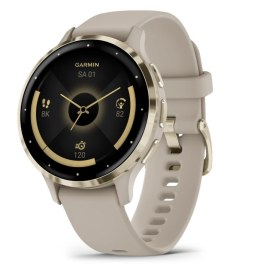 Garmin Zegarek sportowy Garmin Venu 3S AMOLED 41mm Beżowy
