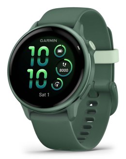 Garmin Zegarek sportowy Garmin Vivoactive 6 AMOLED 42mm Jasper Green