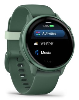 Garmin Zegarek sportowy Garmin Vivoactive 6 AMOLED 42mm Jasper Green