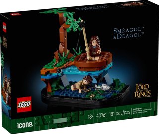Lego LEGO 40761 Icons - Władca pierścieni: Smeago i Deago
