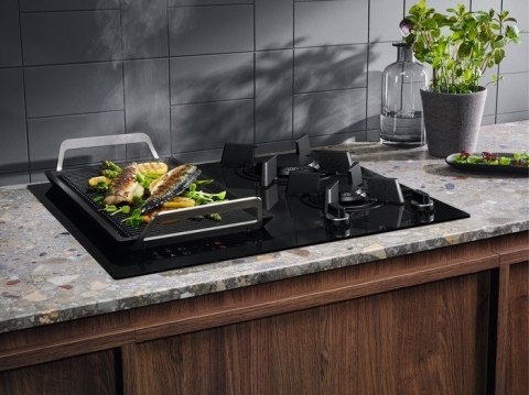 Płyta indukcyjno-gazowa ELECTROLUX KDI641723K Płyta indukcyjno-gazowa ELECTROLUX KDI641723K