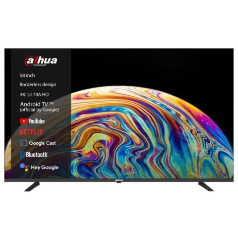 DAHUA Telewizor Dahua DHI-LTV58-SD400 DLED 58" 4K Ultra HD Dolby Digital DVB-T2 Czarny