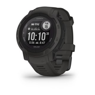Garmin Zegarek sportowy Garmin Instinct 2 Solar Graphite 45mm Grafitowy