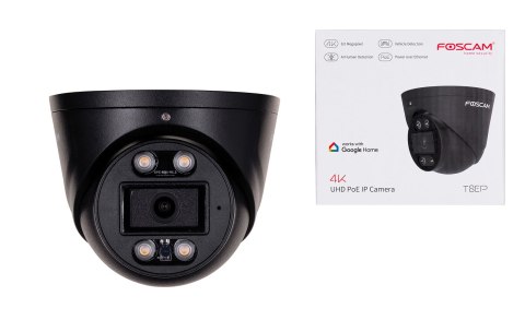 FOSCAM FOSCAM Kamera T8EP 8MP POE Czarna