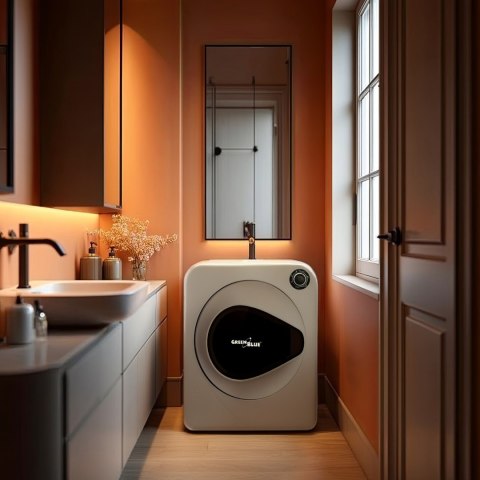 GreenBlue GREENBLUE SUSZARKA ELEKTRYCZNA BĘBNOWA DO UBRAŃ 3KG WSAD GB405