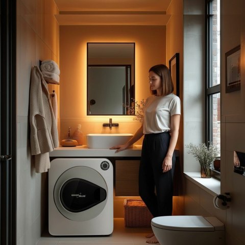 GreenBlue GREENBLUE SUSZARKA ELEKTRYCZNA BĘBNOWA DO UBRAŃ 3KG WSAD GB405