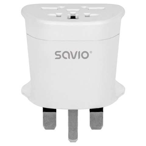 SAVIO SAVIO ADAPTER PODRÓŻNY GNIAZDO GLOBALNE - WTYK UK AP-05