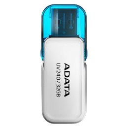 ADATA Pendrive ADATA AUV240-32G-RWH (32GB; USB 2.0; kolor biały)