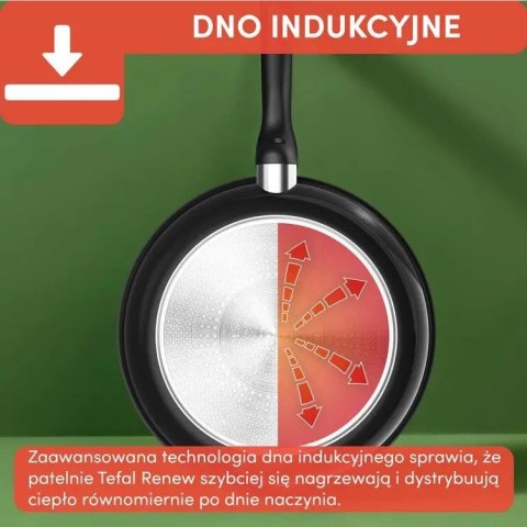 Tefal Patelnia ceramiczna 28cm Tefal RENEWAL