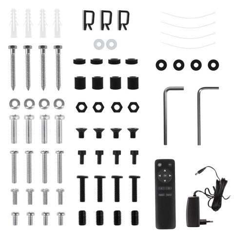 Maclean MACLEAN UCHWYT ELEKTRYCZNY DO TV, SUFITOWY, TUYA, MAX. VESA 800X400, REG. W POZ. +90°~-90°, DLA TV 43-86", MAX. 45KG MC-109 T