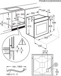 Electrolux Piekarnik ELECTROLUX EOF3H00BX