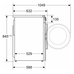BOSCH Pralka BOSCH WGG154ZSPL