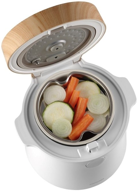Ryżowar Ryżowar 1,5 l biały/drewno RE3030 CONCEPT Ryżowar Ryżowar 1,5 l biały/drewno RE3030 CONCEPT