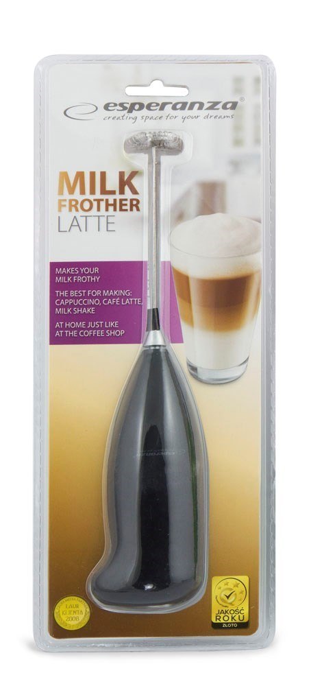 Spieniacz do mleka Esperanza Latte EKF001K (kolor czarny) Spieniacz do mleka Esperanza Latte EKF001K (kolor czarny)