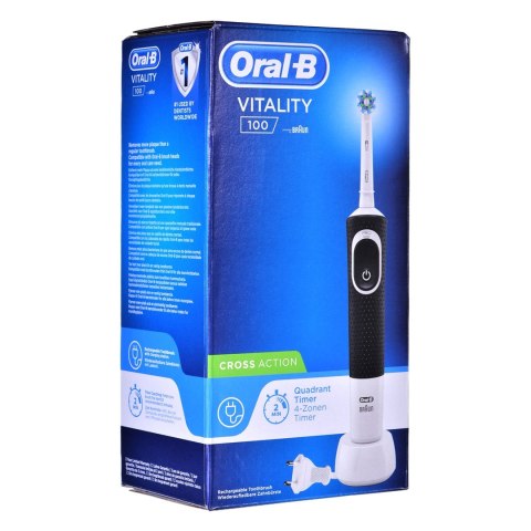 Szczoteczka do zębów Braun CrossAction Vitality 100 (elektryczna; kolor czarny) Szczoteczka do zębów Braun CrossAction Vitality 100 (elektryczna; kolor czarny)