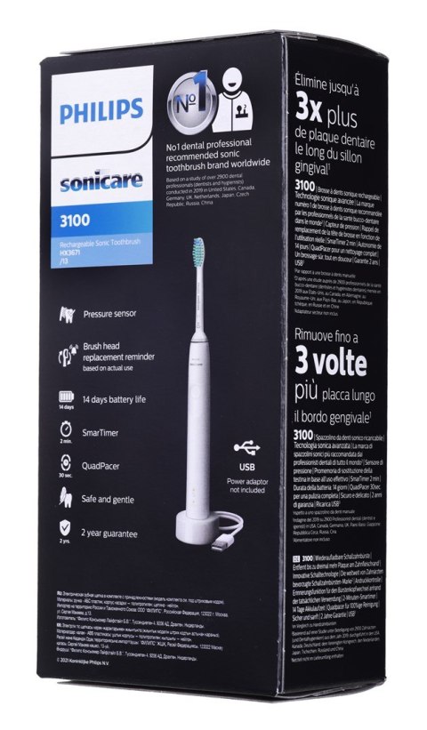 Szczoteczka do zębów PHILIPS HX 3671/13 Szczoteczka do zębów PHILIPS HX 3671/13