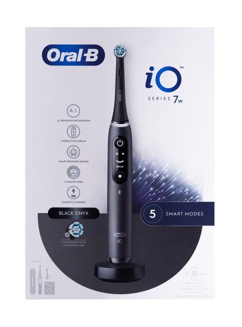 Szczoteczka magnetyczna ORAL-B iO 7W Czarna Szczoteczka magnetyczna ORAL-B iO 7W Czarna