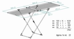 VILEDA Suszarka Vileda Doble