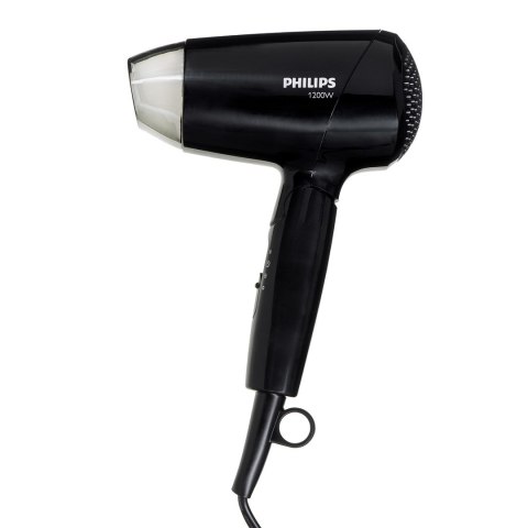 Suszarka do włosów Philips EssentialCare BHC010/10 (1200W; kolor czarny) Suszarka do włosów Philips EssentialCare BHC010/10 (1200W; kolor czarny)