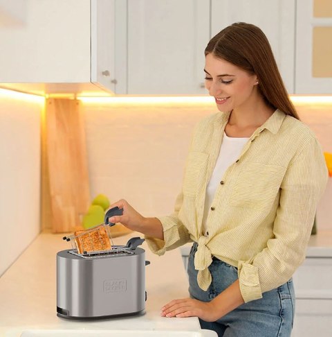 Toster Black+Decker BXTOA901E 900W Toster Black+Decker BXTOA901E 900W