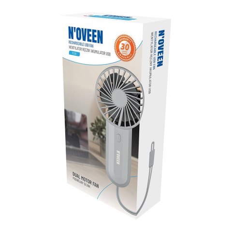 Wentylator ręczny akumulator USB NOVEEN F220 Wentylator ręczny akumulator USB NOVEEN F220