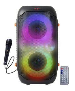 Esperanza ESPERANZA GŁOŚNIK BT FM LED RGB KARAOKE SINGER EP156