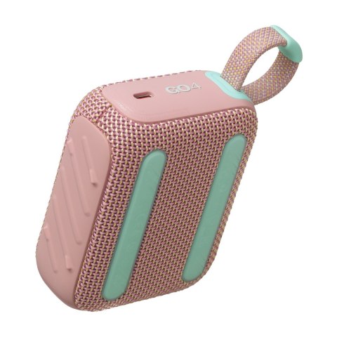 JBL GO 4 PINK głośnik przenośny Bluetooth różowy JBL GO 4 PINK głośnik przenośny Bluetooth różowy