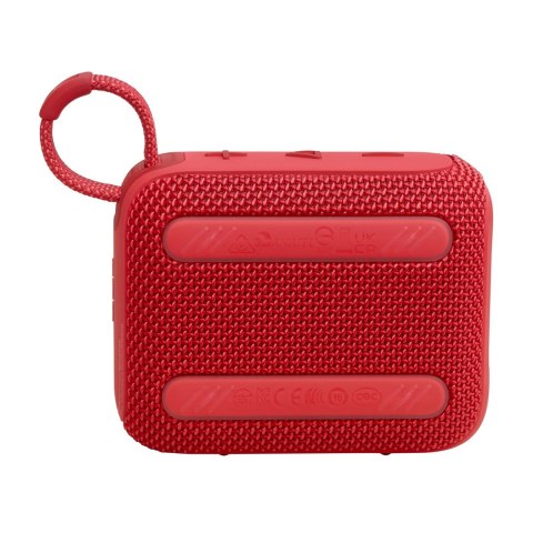 JBL GO 4 RED głośnik przenośny Bluetooth czerwony JBL GO 4 RED głośnik przenośny Bluetooth czerwony