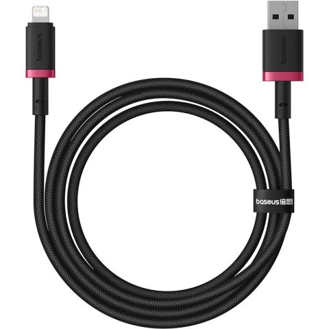 Kabel Baseus Dura 2.4A 1m (czerwono-czarny) Kabel Baseus Dura 2.4A 1m (czerwono-czarny)