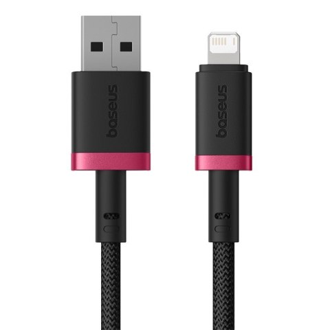 Kabel Baseus Dura 2.4A 1m (czerwono-czarny) Kabel Baseus Dura 2.4A 1m (czerwono-czarny)